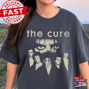 The Cure T-Shirt  90S Band Shirt Music  Unisex